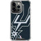 NBA San Antonio Spurs Large Logo iPhone 16 Pro Clear Case